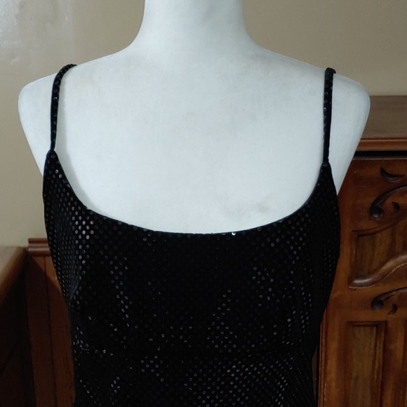 a fortiori Vintage Velvet Sequins Evening Dress 11/12 - Picture 2 of 9